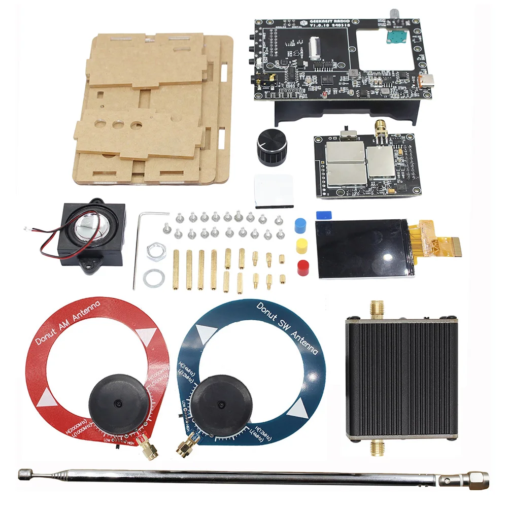 Antenna Finished Kit Parts SSB LSB USB V5A 16x13x6cm 64Mhz-108MHz Aviation DIY FM AM MW SW Full Radio Kit Mode
Antenna Finished Kit Parts SSB LSB USB V5A 16x13x6cm 64Mhz-108MHz Aviation DIY FM AM MW SW Full Radio Kit Mode