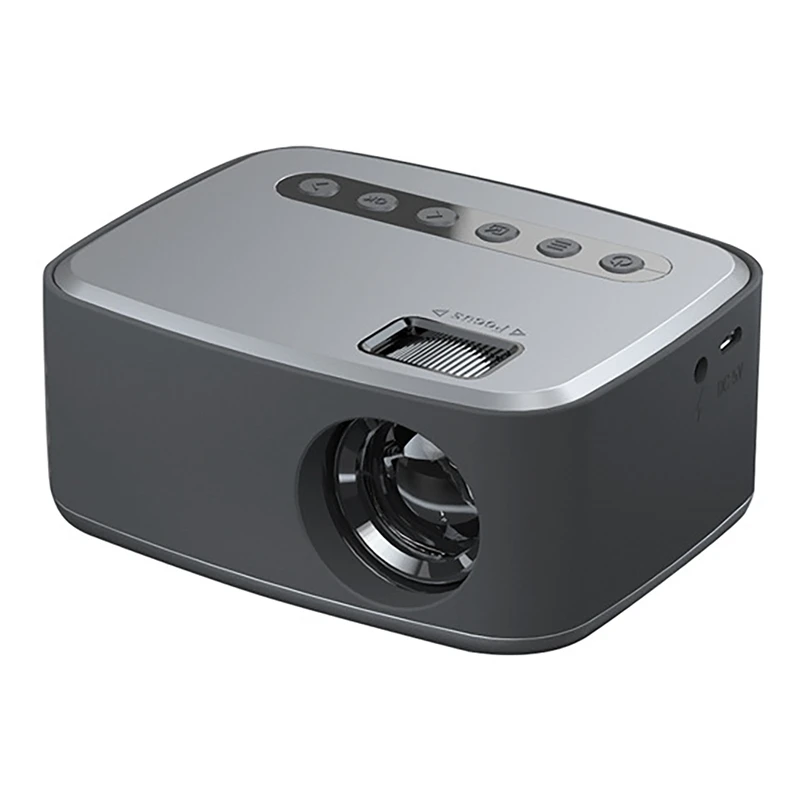 Projector T20 400 Lumens 1080P Household Parent-Child Portable Projector Mini LED TV
Projector T20 400 Lumens 1080P Household Parent-Child Portable Projector Mini LED TV