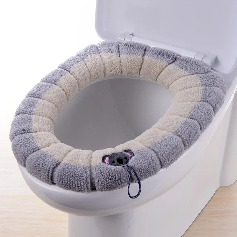 Winter Warm Thicker Toilet Seat Cover Soft Washable Hygienic Antibacterial Baby Toilet Training Seat Cover Mat with Handle
Winter Warm Thicker Toilet Seat Cover Soft Washable Hygienic Antibacterial Baby Toilet Training Seat Cover Mat with Handle
