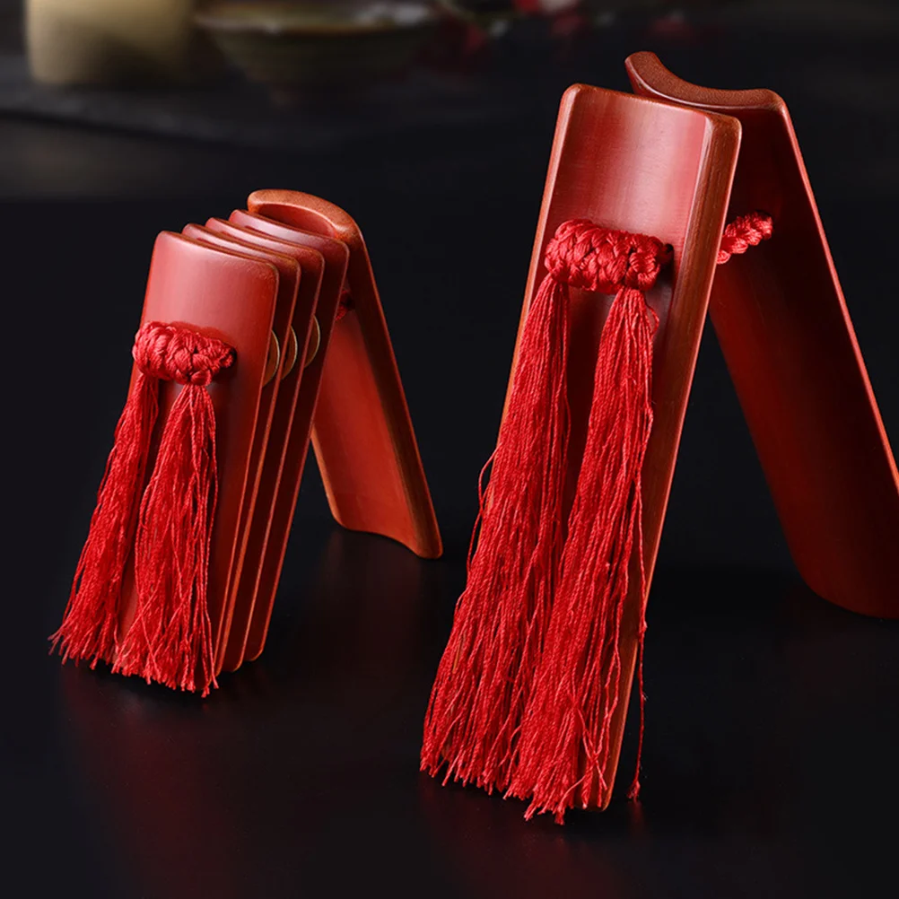 1 Pair of Bamboo Chinese Allegros Clapper China Kuaiban Traditional Allegros Hand Clappers
1 Pair of Bamboo Chinese Allegros Clapper China Kuaiban Traditional Allegros Hand Clappers