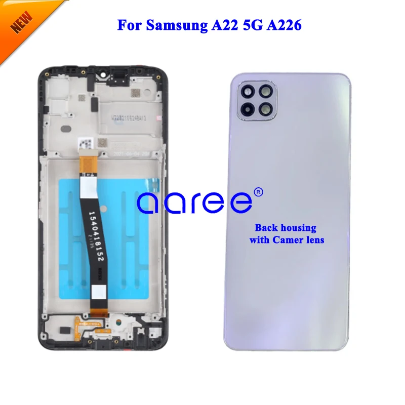 ЖК-экран для Samsung A22 LCD A226 LCD для Samsung A22 5G A226B ЖК-экран сенсорный дигитайзер в сборе
ЖК-экран для Samsung A22 LCD A226 LCD для Samsung A22 5G A226B ЖК-экран сенсорный дигитайзер в сборе