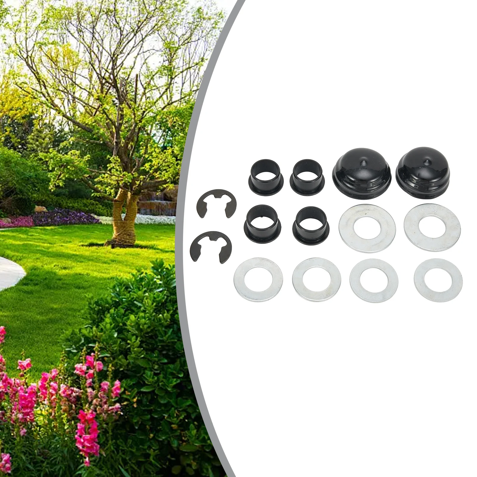 Part Lawn Mower Part Parts Mowers Steering Spindle Tractors Metal+plastic Bushing Rebuild For YTH Cast Axle Series
Part Lawn Mower Part Parts Mowers Steering Spindle Tractors Metal+plastic Bushing Rebuild For YTH Cast Axle Series