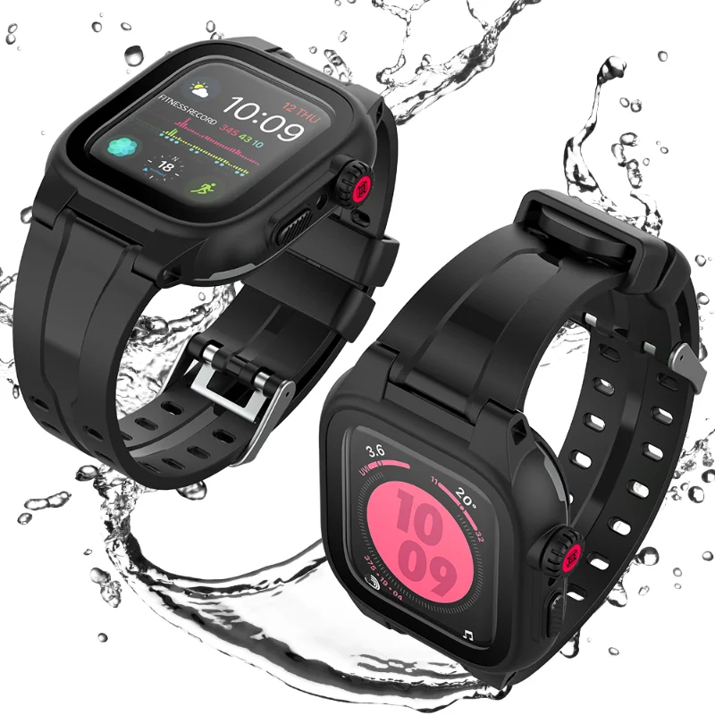 Silicone Strap Suitable For Apple Watch Iwatch6/se/5/4/3/2 Waterproof Protective Case, Outdoor Anti Drop Full Protective Case
Silicone Strap Suitable For Apple Watch Iwatch6/se/5/4/3/2 Waterproof Protective Case, Outdoor Anti Drop Full Protective Case