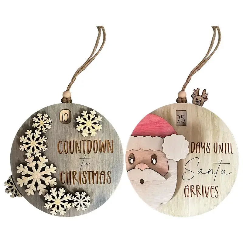 Christmas Countdown Calendar wooden movable hanging christmas countdown advent calenders home Farmhouse decorative accessories
Christmas Countdown Calendar wooden movable hanging christmas countdown advent calenders home Farmhouse decorative accessories
