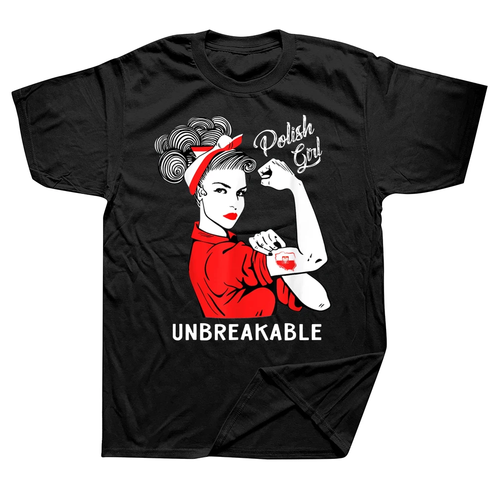 Funny Polish Girl Unbreakable Poland Flag T Shirts Graphic Cotton Streetwear Short Sleeve Birthday Gifts Summer Style T-shirt
Funny Polish Girl Unbreakable Poland Flag T Shirts Graphic Cotton Streetwear Short Sleeve Birthday Gifts Summer Style T-shirt