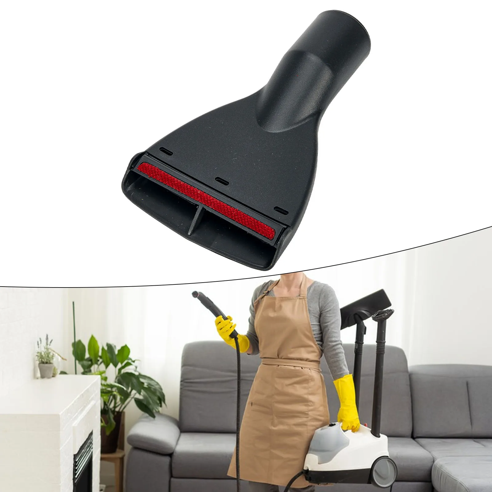 W/ Adapter Upholstery Tool Replacement Supply Tips Vacuum Cleaner 1pc 32/35mm Diameter Accessory Black Nozzle Useful
W/ Adapter Upholstery Tool Replacement Supply Tips Vacuum Cleaner 1pc 32/35mm Diameter Accessory Black Nozzle Useful
