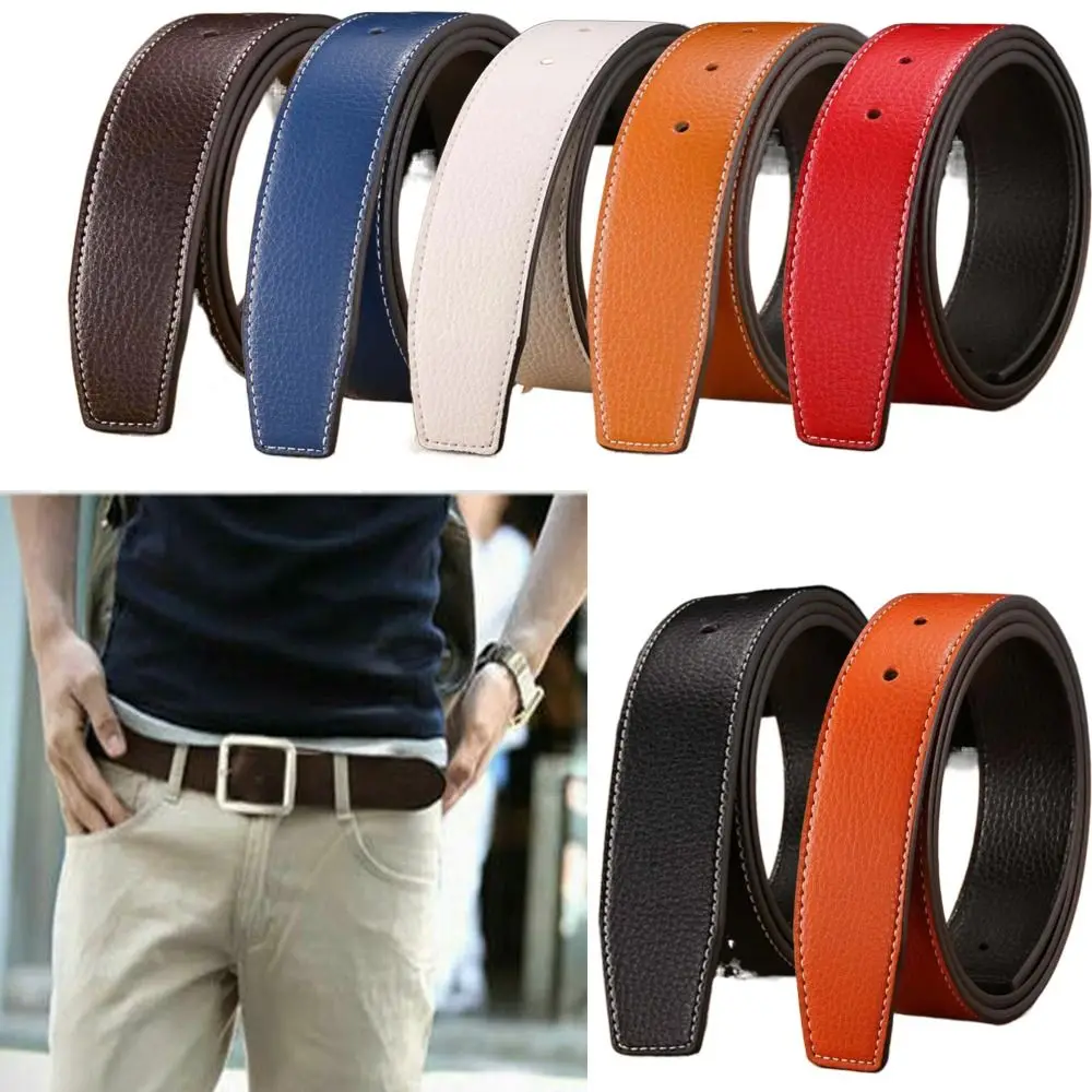 Decorative Trousers Durable Men Trouser Jeans Belt Decor No Buckle Belt Genuine Leather Waistband Leather Belt Strap
Decorative Trousers Durable Men Trouser Jeans Belt Decor No Buckle Belt Genuine Leather Waistband Leather Belt Strap