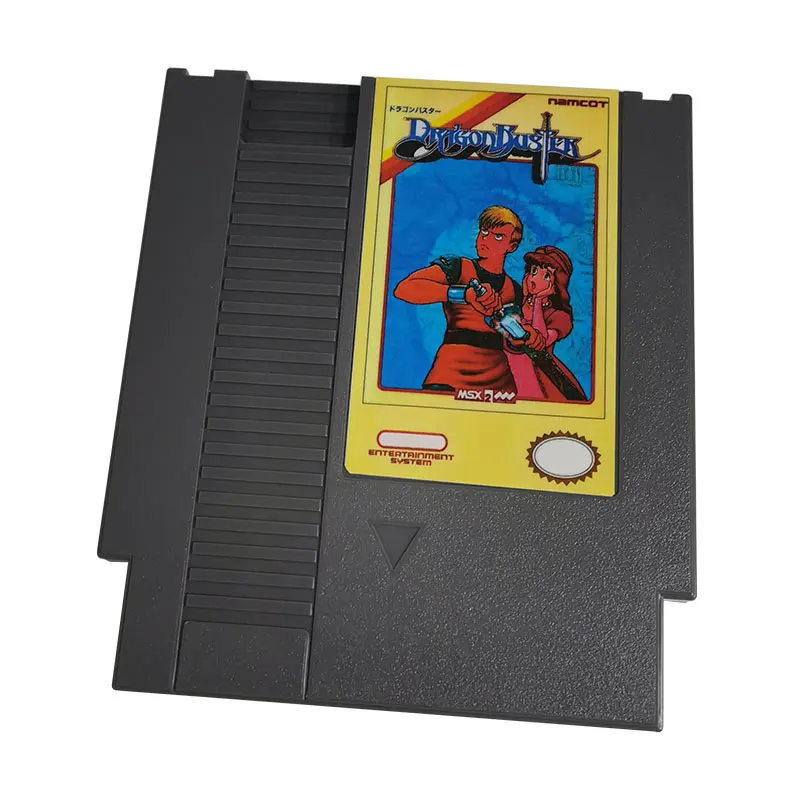 Dragon Buster NES Cartridge 72 Pin Retro Classic Video Game Card For 8 Bit Entertainment System Console - English
Dragon Buster NES Cartridge 72 Pin Retro Classic Video Game Card For 8 Bit Entertainment System Console - English