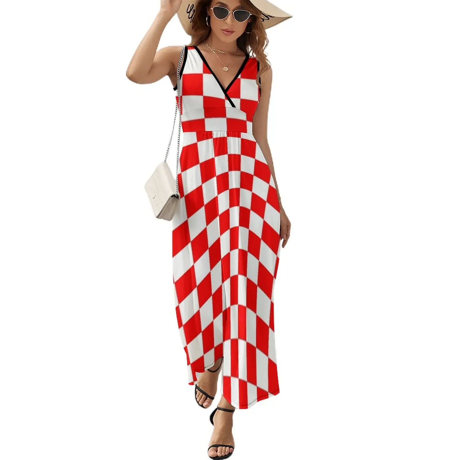 Croatian Red White Checks Pattern Sleeveless Dress women's summer dresses 2023 Woman dresses african dresses for woman
Croatian Red White Checks Pattern Sleeveless Dress women's summer dresses 2023 Woman dresses african dresses for woman