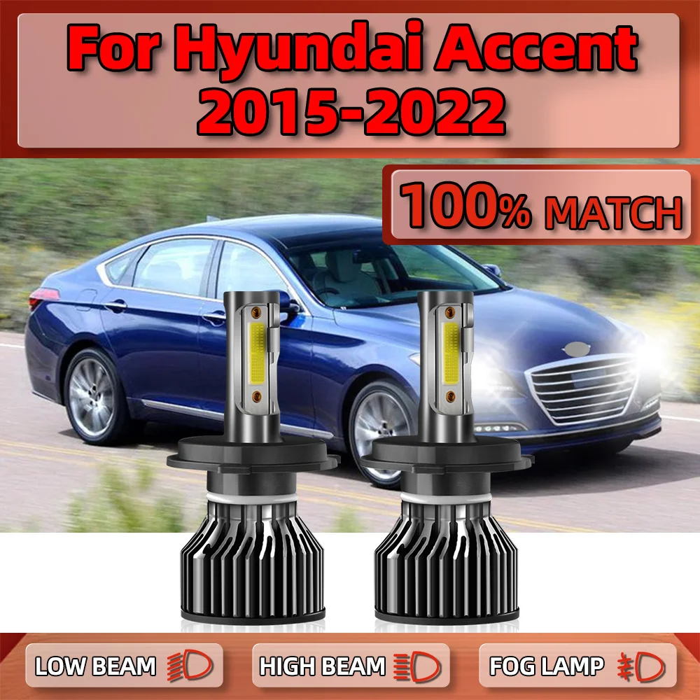 Canbus LED Headlights Bulbs 20000LM Super Bright Auto Lamps Plug & Play 12V 6000K For Hyundai Accent 2015-2019 2020 2021 2022
Canbus LED Headlights Bulbs 20000LM Super Bright Auto Lamps Plug & Play 12V 6000K For Hyundai Accent 2015-2019 2020 2021 2022