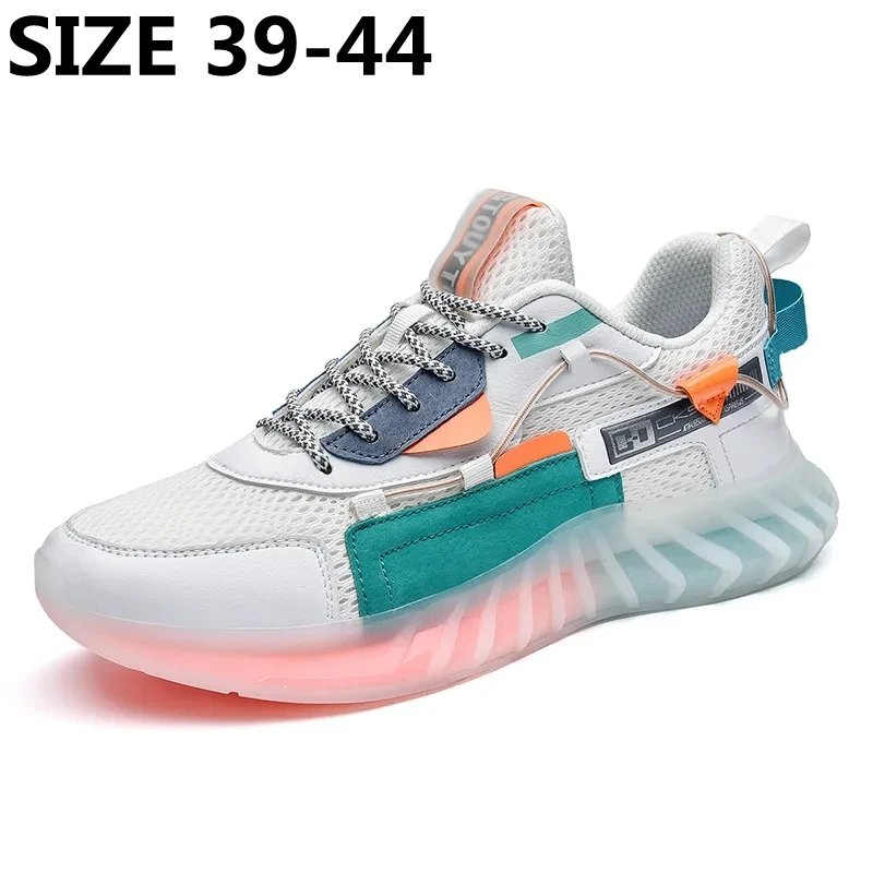 New Men's Sneakers Fashion Comfortable Casual Shoes Mesh Breathable Running Shoes Non-Slip Elastictennis Male Shoes
New Men's Sneakers Fashion Comfortable Casual Shoes Mesh Breathable Running Shoes Non-Slip Elastictennis Male Shoes