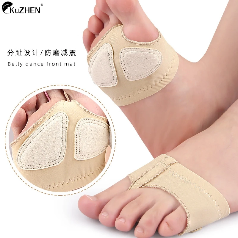 

1Pair Girls Women Belly Ballet Half Shoes Split Soft Sole Paw Dance Feet Protection Toe Pad Well Foot Care Tool Forefoot Cushion