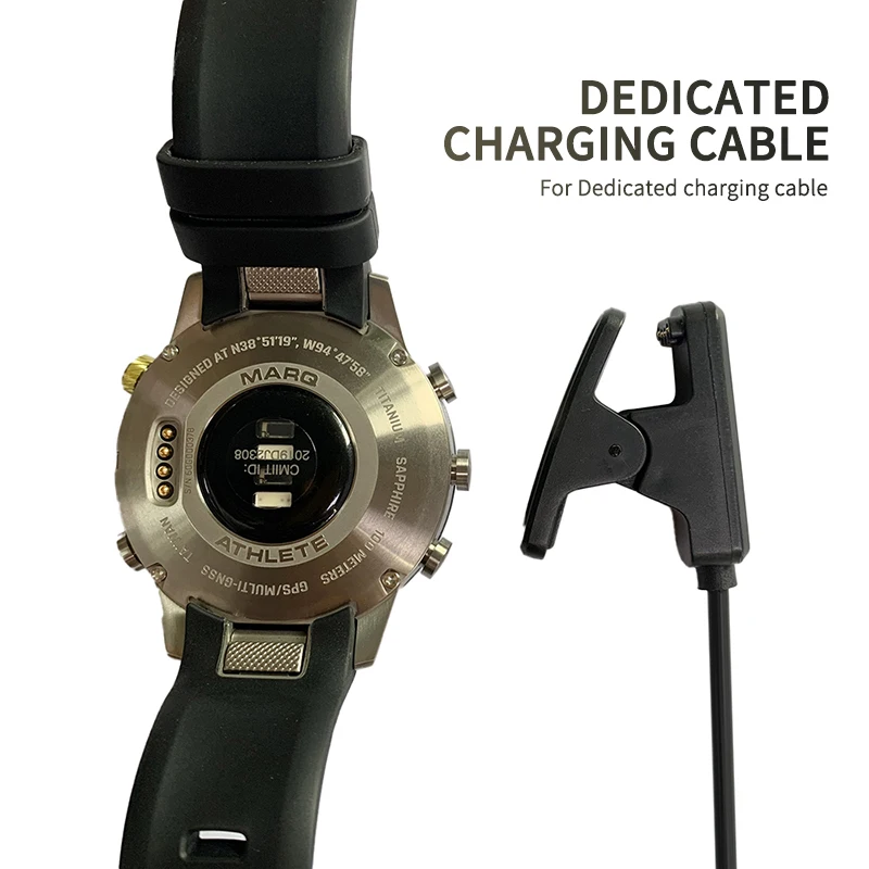 

Зарядный кабель 3,0 мм, прочный, защита от помех, быстрая зарядка, портативный для Garmin Marq Series, зарядное устройство Tpc Usb, док-станция для часов