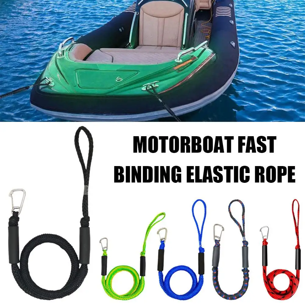 

New Arrivals 4ft Kayak Boat Mooring Rope Boat Bungee Dock Lines For Inflatabele Fishing Boat Boat/jet Ski/pontoon Accessori S0x9