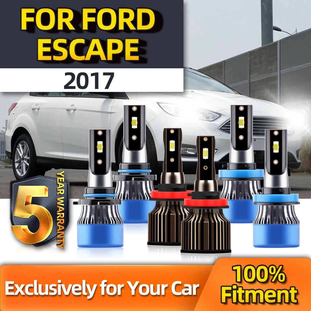 For Ford Escape Plug-N-Play Bulbs 16000LM 6000K 12V 24V White Auto Headlamp Lights Low 9005 High H9 Fog Light H11 2017
For Ford Escape Plug-N-Play Bulbs 16000LM 6000K 12V 24V White Auto Headlamp Lights Low 9005 High H9 Fog Light H11 2017