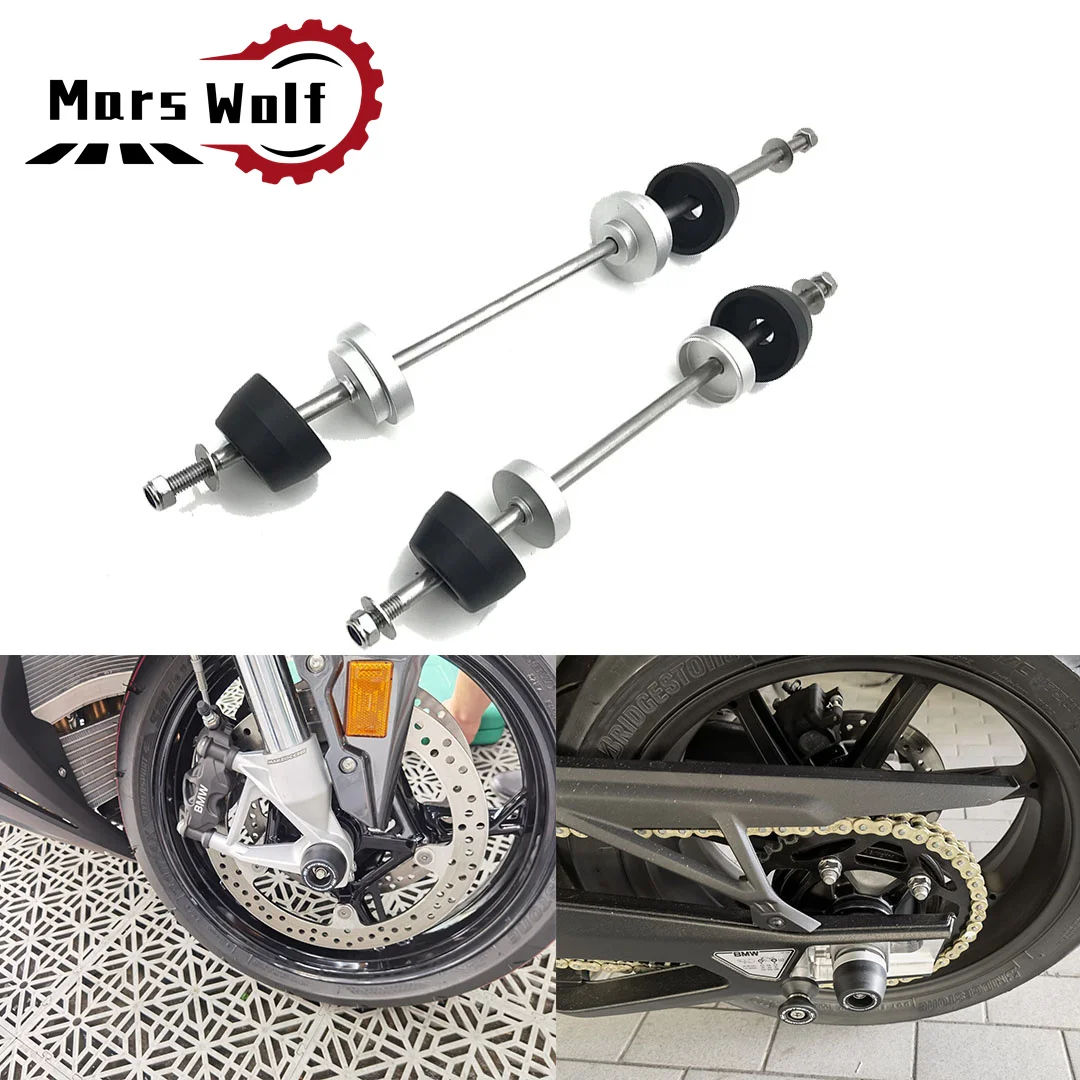 Motorcycle Front & Rear Performance Axle Fork Crash Sliders Guard Wheel Protector for BMW S1000RR 2010-2022 S1000R 2014-2022
Motorcycle Front & Rear Performance Axle Fork Crash Sliders Guard Wheel Protector for BMW S1000RR 2010-2022 S1000R 2014-2022