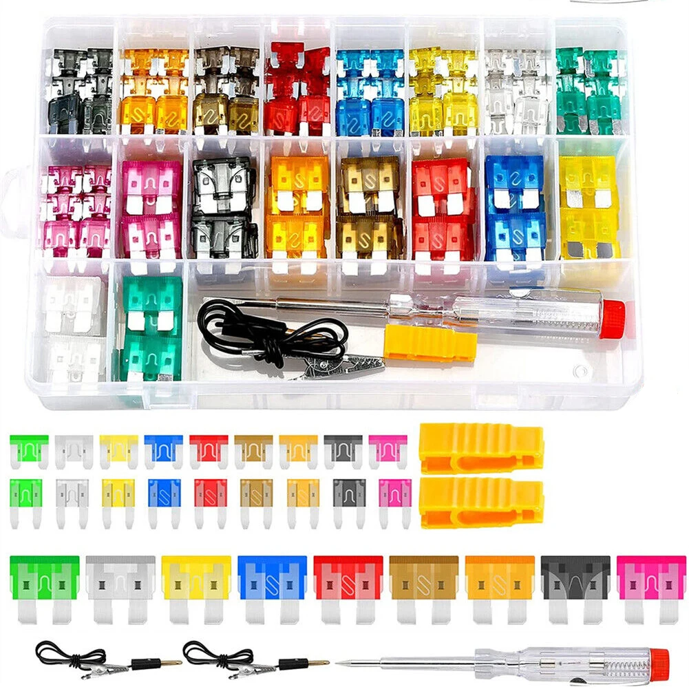 2A/35A Car Fuse Automotive Fuse Amplifier With Box Clip Combination Car Blade Fuse Set With M + S With Circuit Tester
2A/35A Car Fuse Automotive Fuse Amplifier With Box Clip Combination Car Blade Fuse Set With M + S With Circuit Tester
