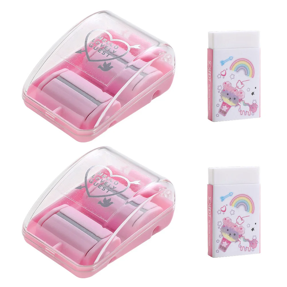 Mini Puzzle Erasers 2 Sets Mini Eraser Cleaner Roller Eraser Desktop Eraser Crumb Collectors Portable Eraser Shaving
Mini Puzzle Erasers 2 Sets Mini Eraser Cleaner Roller Eraser Desktop Eraser Crumb Collectors Portable Eraser Shaving