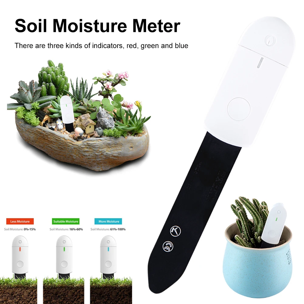 Soil Moisture Sensor Monitor Plants Moist Testing Tool Garden Care Planting Humidity Meter Soil Hygrometer Plant Detector
Soil Moisture Sensor Monitor Plants Moist Testing Tool Garden Care Planting Humidity Meter Soil Hygrometer Plant Detector