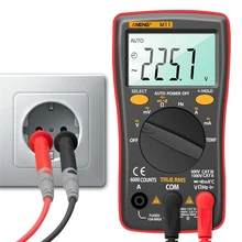 Portable M11 Digital Multimeter Tester Auto Range 6000 Counts Data Hold AC/DC Transistor Tester LCD Display Digital Multimetro
Portable M11 Digital Multimeter Tester Auto Range 6000 Counts Data Hold AC/DC Transistor Tester LCD Display Digital Multimetro