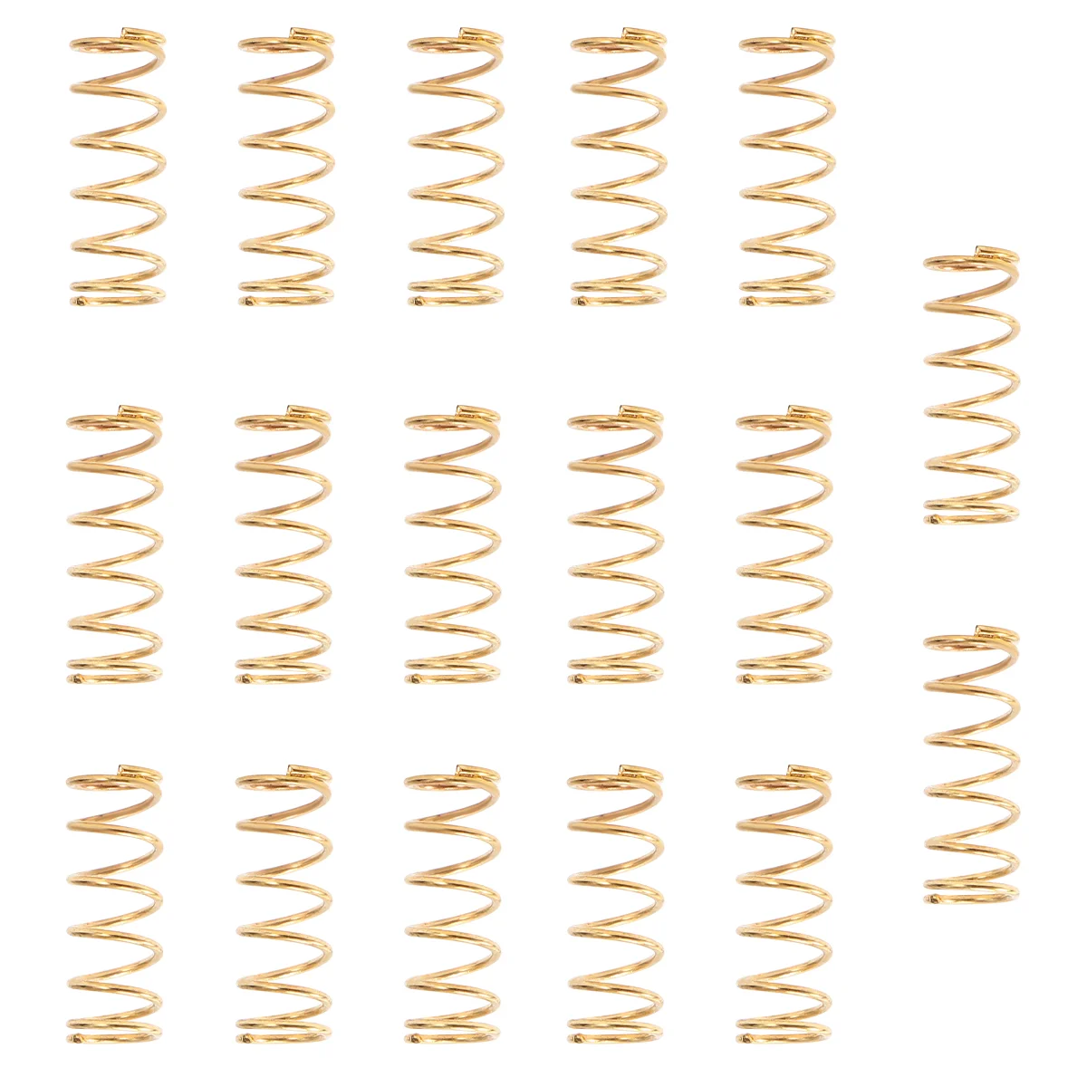 17 Pcs Sprung Pickup Adjust Height Spring Electric Guitar Bass Tension Naobashi
17 Pcs Sprung Pickup Adjust Height Spring Electric Guitar Bass Tension Naobashi
