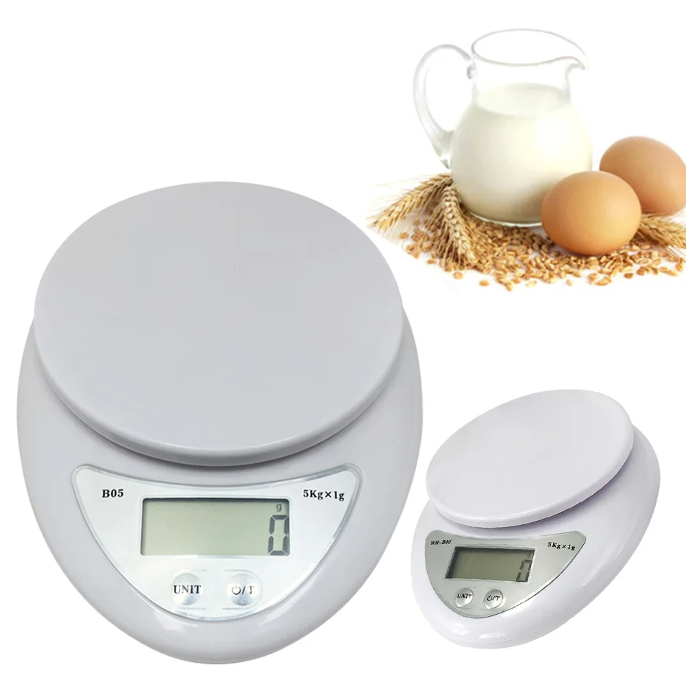 Portable Digital Scale 5000g/1g Electronic Kitchen Food Scale LCD Display Food Jewelry Measuring Weight Device Kitchen Tools
Portable Digital Scale 5000g/1g Electronic Kitchen Food Scale LCD Display Food Jewelry Measuring Weight Device Kitchen Tools