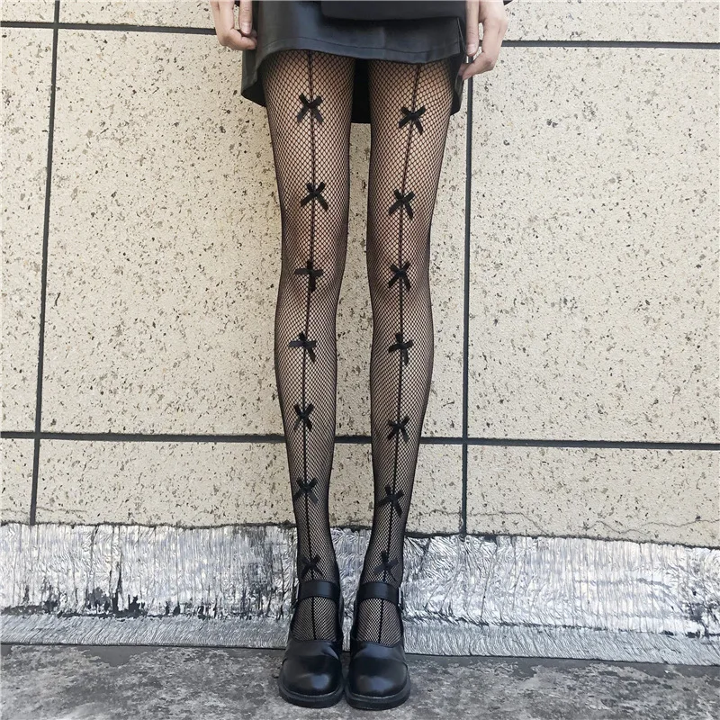 Bow Black Silk Stockings Women's Sexy Fishnet Stockings Black Ins Popular Net Red Pantyhose Autumn and Winter Japanese Jk Socks
Bow Black Silk Stockings Women's Sexy Fishnet Stockings Black Ins Popular Net Red Pantyhose Autumn and Winter Japanese Jk Socks