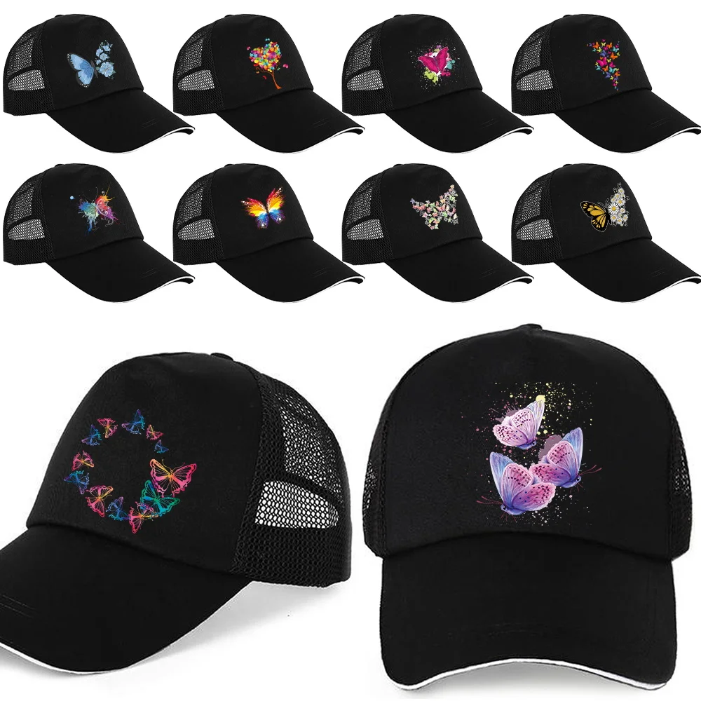 Autumn Butterfly Print Baseball Cap Fashion Couple Hat Summer Breathable Sports Caps Outdoor Adjustable Dad Hats Sunscreen Hat
Autumn Butterfly Print Baseball Cap Fashion Couple Hat Summer Breathable Sports Caps Outdoor Adjustable Dad Hats Sunscreen Hat