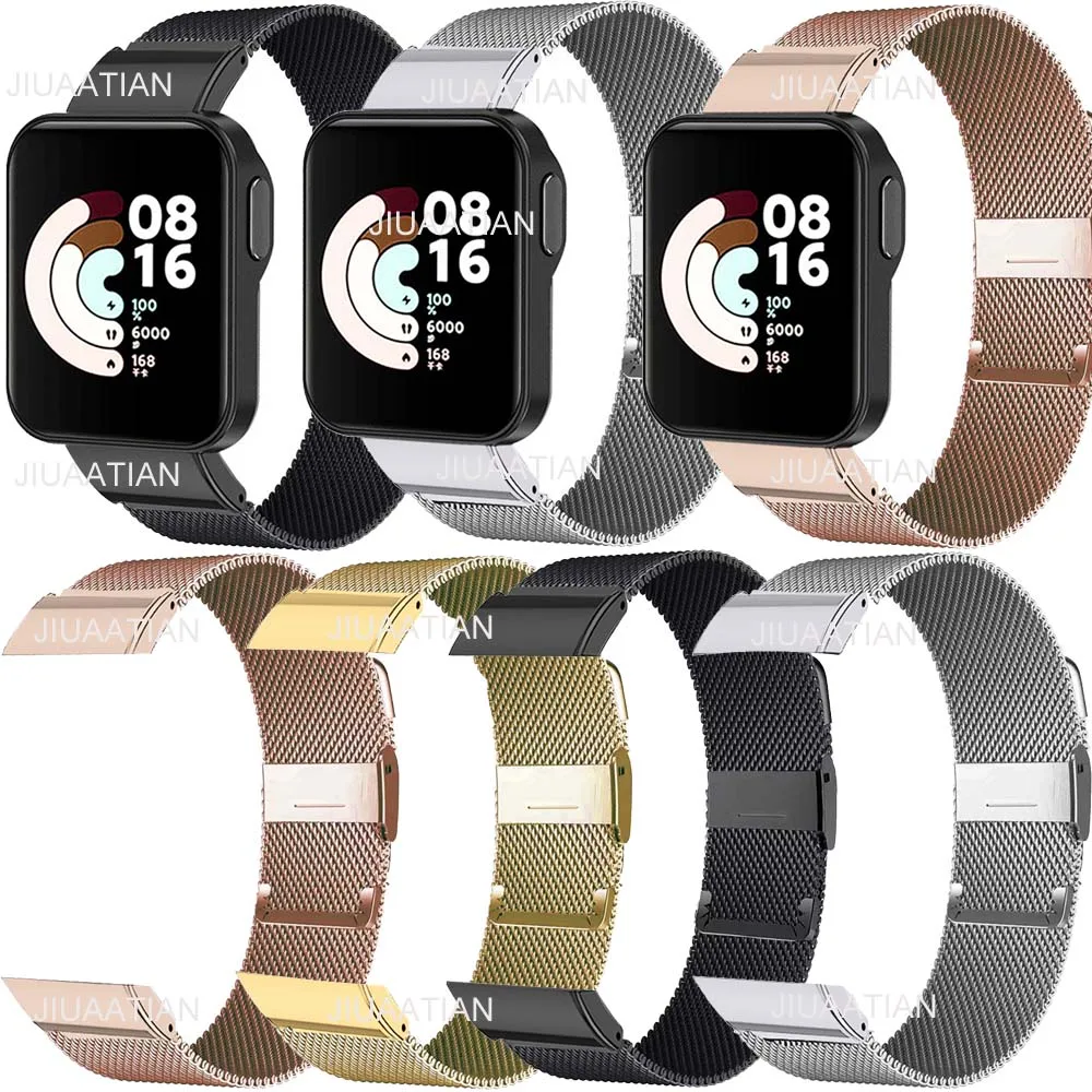 Ремешок «Миланская петля» для Xiaomi Mi Watch Lite, сменный металлический браслет для смарт-часов Redmi
Ремешок «Миланская петля» для Xiaomi Mi Watch Lite, сменный металлический браслет для смарт-часов Redmi