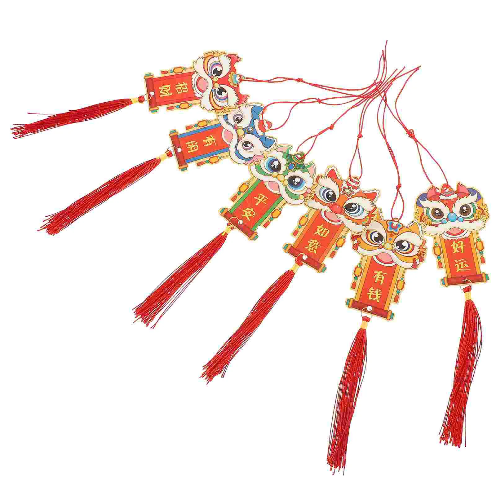 2024 Chinese New Year Decoration 6Pcs Lucky Cats Charm Red Hanging Tassels Year The Dragon Feng Shui Decor Good Luck Charm
2024 Chinese New Year Decoration 6Pcs Lucky Cats Charm Red Hanging Tassels Year The Dragon Feng Shui Decor Good Luck Charm
