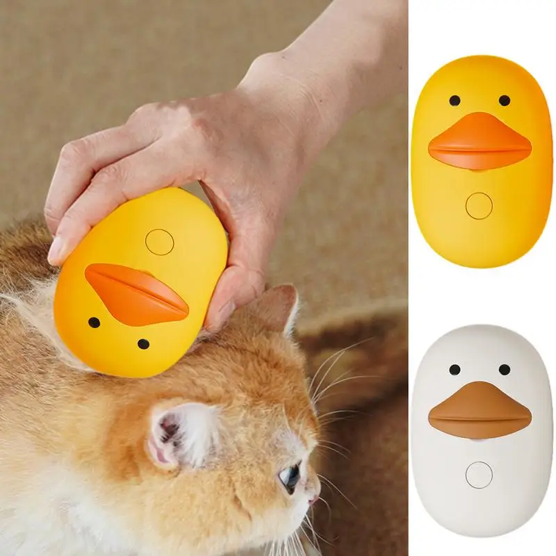 3in1 Cat Spray Massage Comb Cat Brush Steamer Cat Grooming Brush Electric Spray Cat Hair Brushes Duck Shape Kitten Massage Brush
3in1 Cat Spray Massage Comb Cat Brush Steamer Cat Grooming Brush Electric Spray Cat Hair Brushes Duck Shape Kitten Massage Brush