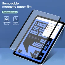 Magnetic Like Paper Film Screen Protectors For iPad Mini 6 Ultra Thin Reusable Removable Protective Film Like Paper Membrane
Magnetic Like Paper Film Screen Protectors For iPad Mini 6 Ultra Thin Reusable Removable Protective Film Like Paper Membrane