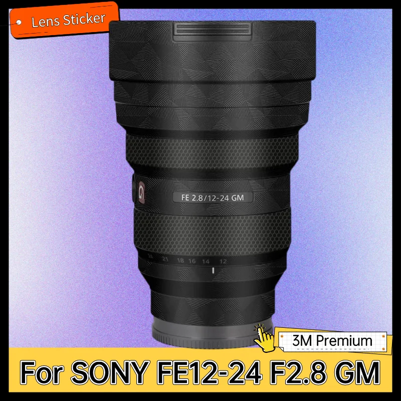 

Для SONY FE12-24 F2.8 GM наклейка на корпус объектива Защитная Наклейка на кожу виниловая пленка защитное покрытие против царапин