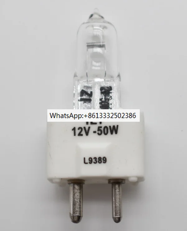 

L9389 12V 50W JC 12V50W halogen light bulb Mindray semi-auto biochemistry chemistry analyzer BS-200/300/400 lamp