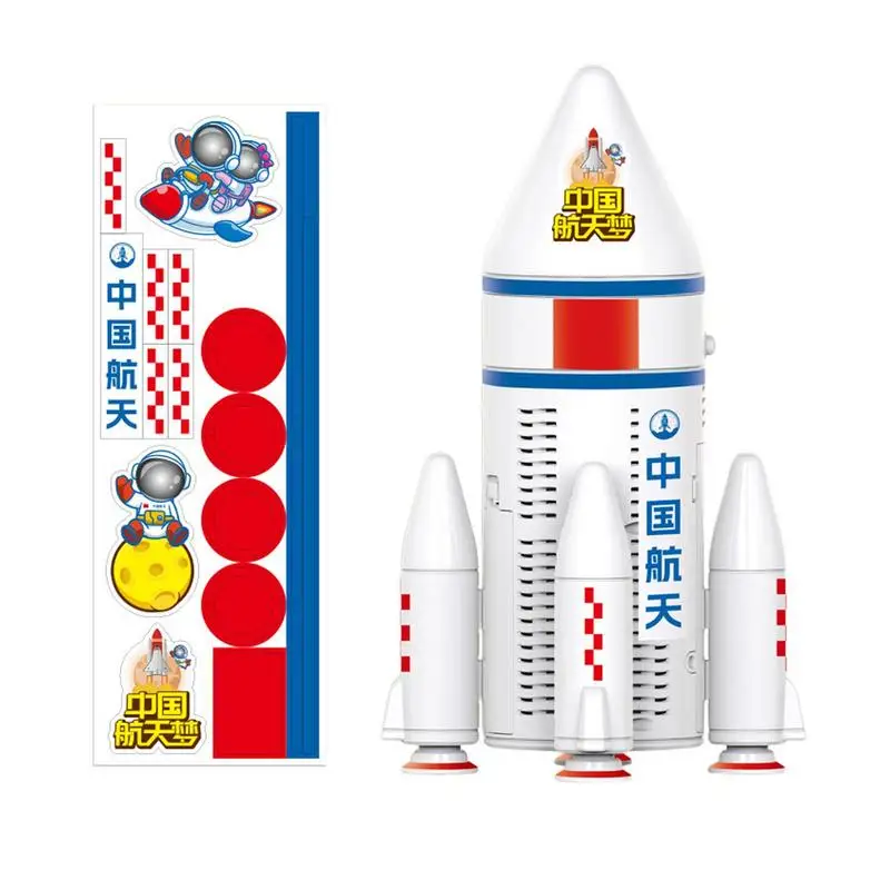 

Electric Bubble Blower For Outdoor Bubble Machine Blower Toys Automatic Bubble Blower Toys Battery-Operated Space Rocket Bubble