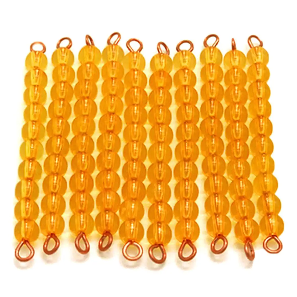 10Pcs Montessori Bead Bars Material Kids Math Addition Subtraction Training
10Pcs Montessori Bead Bars Material Kids Math Addition Subtraction Training