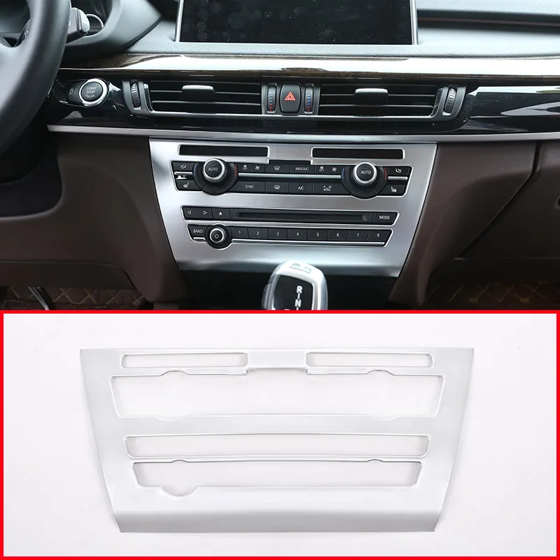 ABS Chrome Matte Center Console Volume Control Panel Cover Trim For BMW X5 F15 2014-2018 Car Accessories
ABS Chrome Matte Center Console Volume Control Panel Cover Trim For BMW X5 F15 2014-2018 Car Accessories