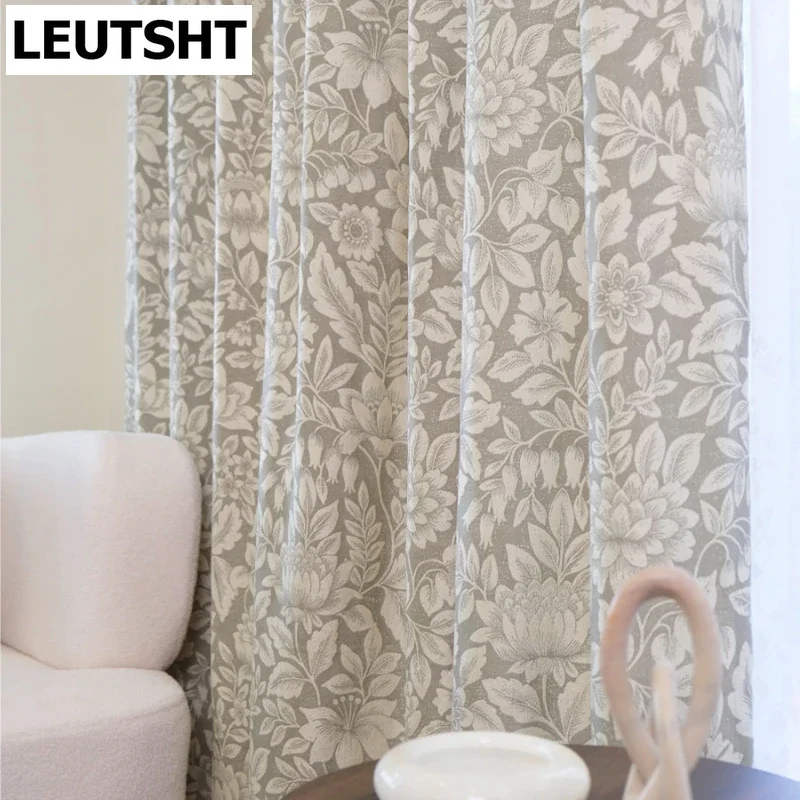 Curtains for Living decor Dining Room Embroidered Fabric Bedroom Garden Gray Green Jacquard Luxury Curtains French Window Home
Curtains for Living decor Dining Room Embroidered Fabric Bedroom Garden Gray Green Jacquard Luxury Curtains French Window Home