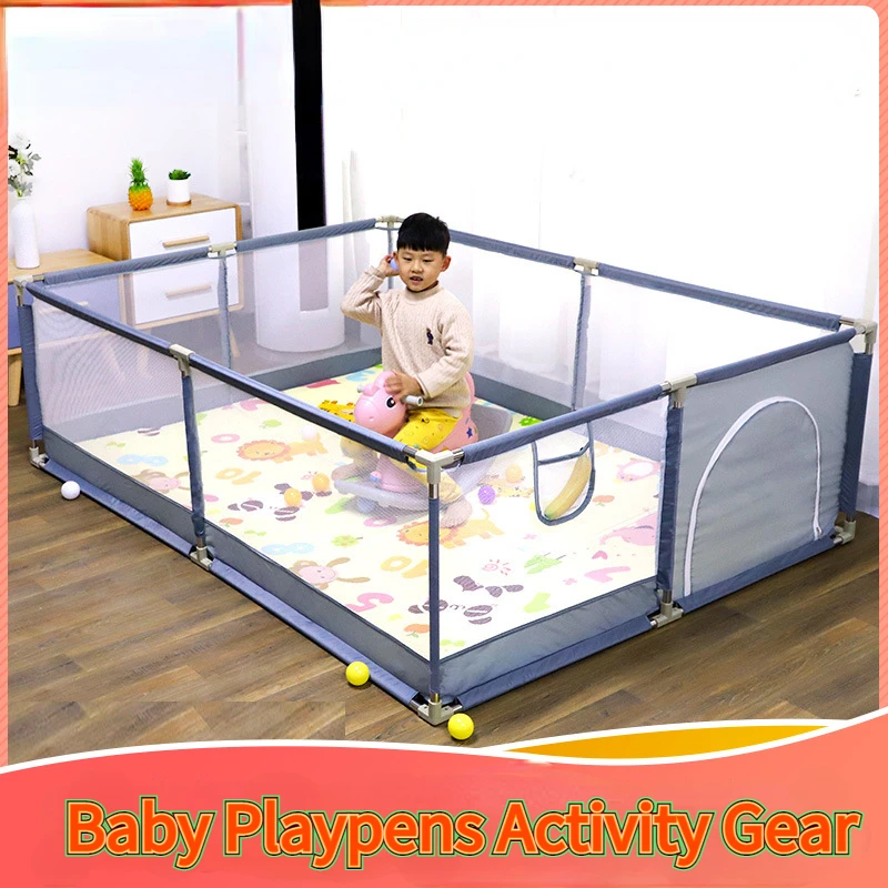 Baby Playpens Activity Gear Children's Game Activity Guardrail Anti-fall Bed Guardrail Cloth Fence Mesh Baby Safety Guardrail
Baby Playpens Activity Gear Children's Game Activity Guardrail Anti-fall Bed Guardrail Cloth Fence Mesh Baby Safety Guardrail