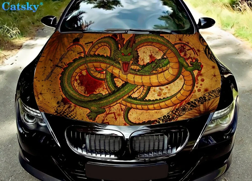 Custom Funny Dargon Car Hood Sticker, Car Hood Decoration Protection Cover,Vinyl Car Sticker, Yellow Car Body Sticker Car Decals
Custom Funny Dargon Car Hood Sticker, Car Hood Decoration Protection Cover,Vinyl Car Sticker, Yellow Car Body Sticker Car Decals