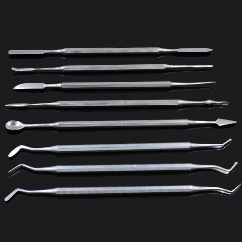 

1Pcs Dental Wax Carver Mixing Spatula Knife Composite Filling Resin Instruments Make Up Tools Dentist Lab Materials Double Ends