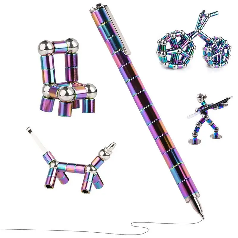 2022 Magnetic Pen Metal Magnet Modular Toy Stress Fidgets Antistress Focus Hands Touch Pen Erasable
2022 Magnetic Pen Metal Magnet Modular Toy Stress Fidgets Antistress Focus Hands Touch Pen Erasable