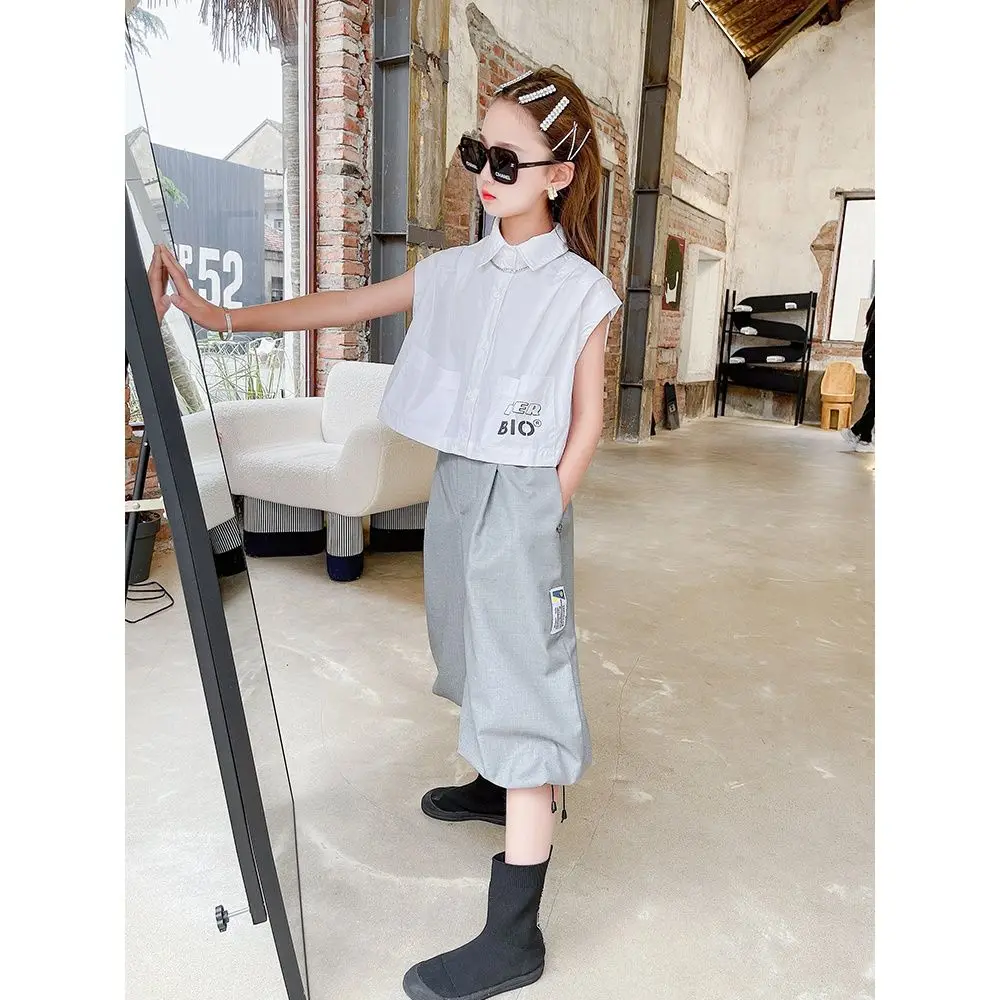 2022 Teen Girls Overalls Set for Gilrs Clothing Autumn Cool Long Sleeve Jacket Cargo Pants Tracksuit Kids Clothes Suit 4-12Years
2022 Teen Girls Overalls Set for Gilrs Clothing Autumn Cool Long Sleeve Jacket Cargo Pants Tracksuit Kids Clothes Suit 4-12Years