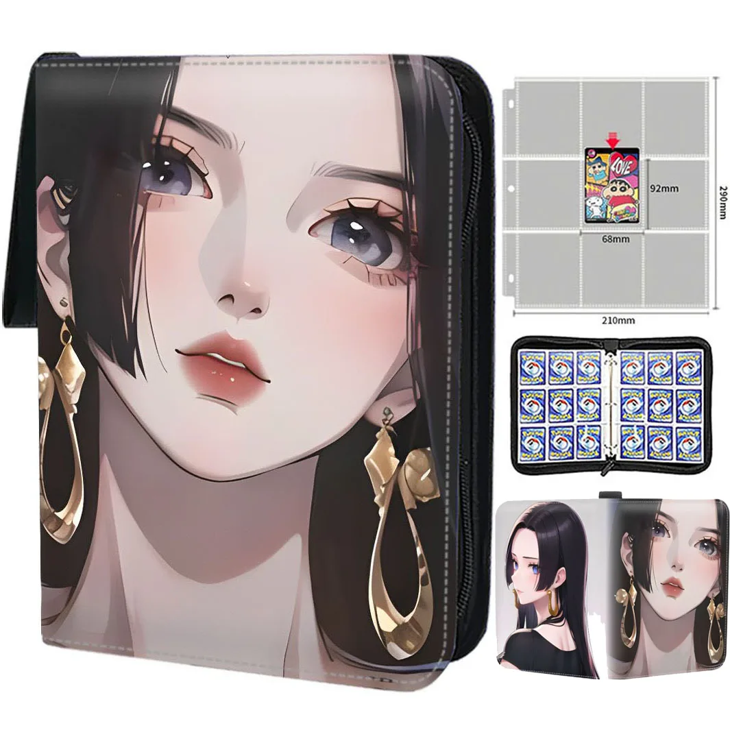 One Piece 4/9 Card Slots Waterproof Trading Card Binder Holder Double Sided Pocket Anime Game Collection Card Album Book Floder
One Piece 4/9 Card Slots Waterproof Trading Card Binder Holder Double Sided Pocket Anime Game Collection Card Album Book Floder