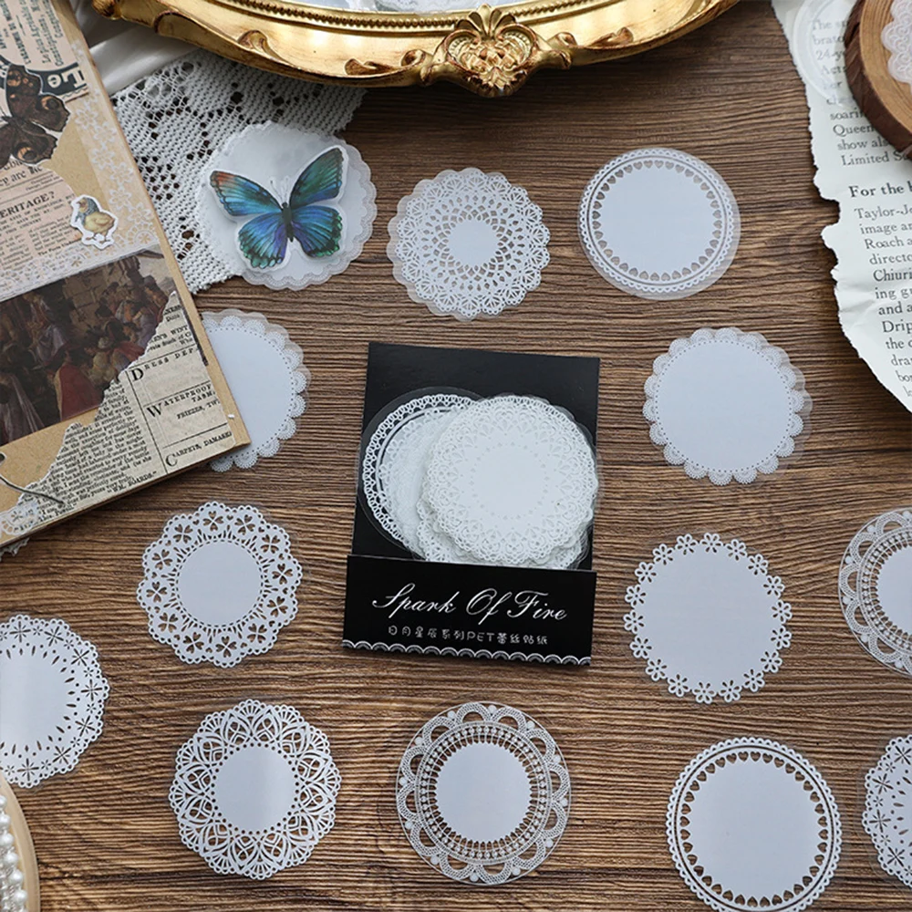 30 Sheets Vintage Stickers DIY Journal Lace Tag Material Sticker Mix Scrapbook Decoration Stationery
30 Sheets Vintage Stickers DIY Journal Lace Tag Material Sticker Mix Scrapbook Decoration Stationery