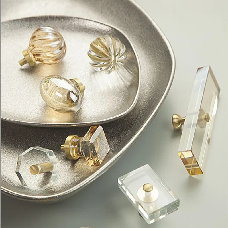 Nordic Crystal Furniture Handle Transparent Brass Cabinet Drawer Dresser Knobs Kitchen Cupboard Wardrobe Pulls For Home Hardware
Nordic Crystal Furniture Handle Transparent Brass Cabinet Drawer Dresser Knobs Kitchen Cupboard Wardrobe Pulls For Home Hardware