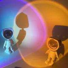 RGB Astronaut Sunset Lights Cartoon Modern Simplicity Led Rainbow Light Rechargeable Bedside Lamp 7 Colors Atmosphere Lamps 5V D
RGB Astronaut Sunset Lights Cartoon Modern Simplicity Led Rainbow Light Rechargeable Bedside Lamp 7 Colors Atmosphere Lamps 5V D