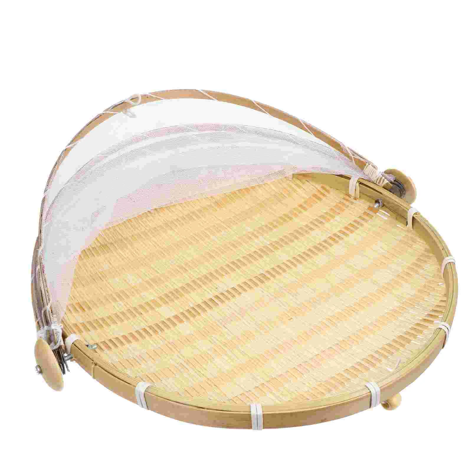 Bamboo Dustproof Basket Picnic Bread Tray Fruit Food Serving Kitchen Storage Container Handmade Snack Containers
Bamboo Dustproof Basket Picnic Bread Tray Fruit Food Serving Kitchen Storage Container Handmade Snack Containers