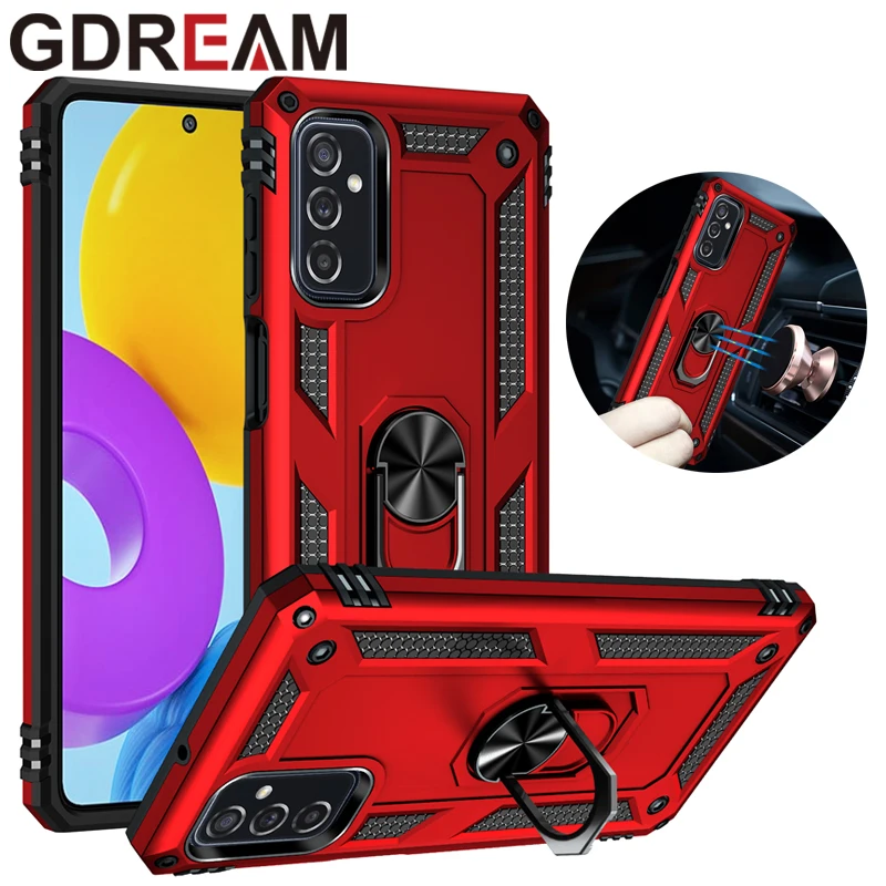 GDREAM Shockproof Phone Case For Samsung Galaxy M52 5G Magnetic Ring Car Holder Armor Protective Cover For Samsung M23 M33 5G
GDREAM Shockproof Phone Case For Samsung Galaxy M52 5G Magnetic Ring Car Holder Armor Protective Cover For Samsung M23 M33 5G