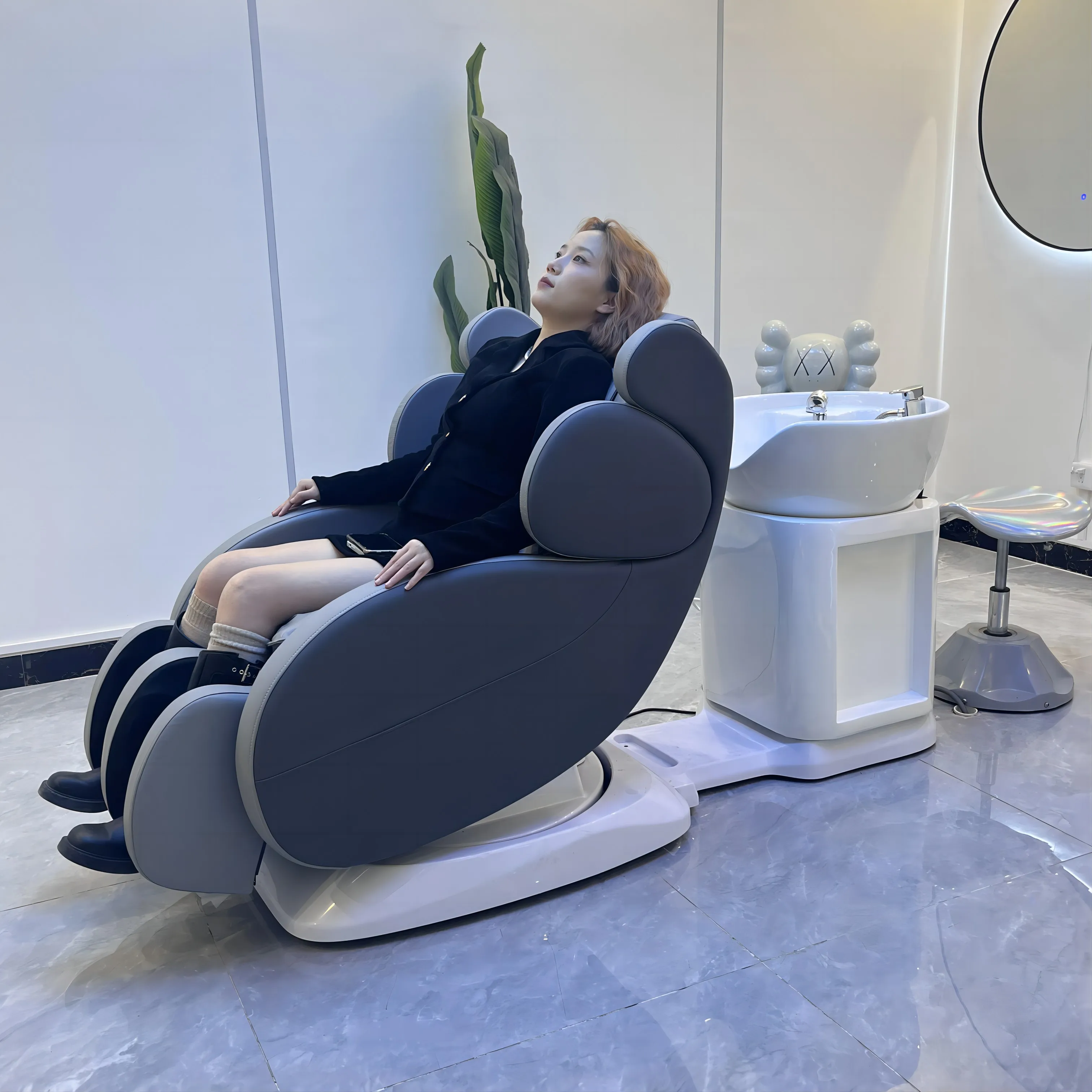 Multi Functional Rotating Hair Salon Chair Shampoo Spa Bed Pedicure Foot Salons Water Hairdressing Washbasin Washing Equipment
Multi Functional Rotating Hair Salon Chair Shampoo Spa Bed Pedicure Foot Salons Water Hairdressing Washbasin Washing Equipment